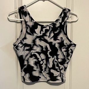 Cycle House Race Crop Tank